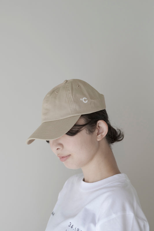 チャミコットンツイルキャップ カーキ