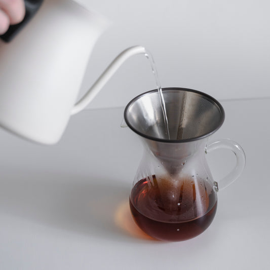 KINTO SCS COFFEE CARAFE SET4 CUPS STAINLESS